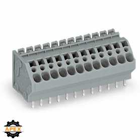 WAGO | 745-110 | PCB TERMINAL BLOCK; 4 MM²; PIN SPACING 5 MM