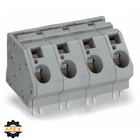 PCB TERMINAL BLOCK; 16 MM²; PIN SPACING 15 MM; 4-POLE; CAGE