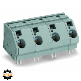 PCB TERMINAL BLOCK; 16 MM²; PIN SPACING 20 MM; 2-POLE; CAGE