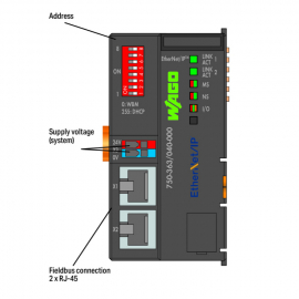 WAGO | 750-363/040-000 | FIELDBUS COUPLER ETHERNET/IP; 4TH G