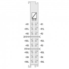 WAGO | 750-450 | 4-CHANNEL ANALOG INPUT; RESISTANCE MEASUREM