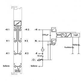 WAGO | 750-461/025-000 | 2-CHANNEL ANALOG INPUT; FOR PT100/R