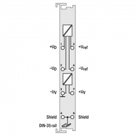 WAGO | 750-491 | 1-CHANNEL ANALOG INPUT; RESISTOR BRIDGES (S