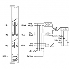 WAGO | 750-491/000-001 | 1-CHANNEL ANALOG INPUT; RESISTOR BR