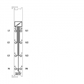 WAGO | 750-493/000-001 | 3-PHASE POWER MEASUREMENT; 480 VAC,