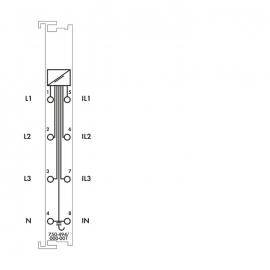 WAGO | 750-494/000-001 | 3-PHASE POWER MEASUREMENT; 480 VAC,