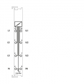 WAGO | 750-494/025-000 | 3-PHASE POWER MEASUREMENT; 480 VAC,