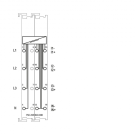 WAGO | 750-495/040-000 | 3-PHASE POWER MEASUREMENT; 690 VAC,