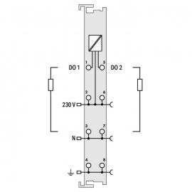 WAGO | 750-509 | 2-CHANNEL DIGITAL OUTPUT; 230 VAC; 0.3 A; S