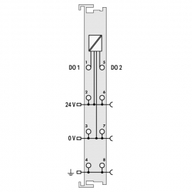 WAGO | 750-511 | 2 PULSE WIDTH OUTPUTS; 24 VDC; 0.1 A; 250 H