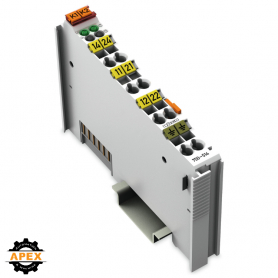 WAGO | 750-514 | 2-CHANNEL RELAY OUTPUT; 125 VAC; 0.5 A; POT