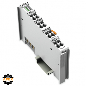 WAGO | 750-515 | 4-CHANNEL RELAY OUTPUT; AC 250 V; 2.0 A; PO