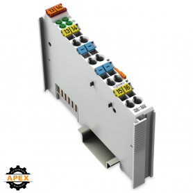 2-CONDUCTOR FUSE TERMINAL BLOCK; WITH PIVOTING FUSE HOLDER;