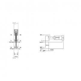 WAGO | 750-538 | 2-CHANNEL RELAY OUTPUT; POTENTIAL-FREE; 2 C