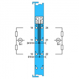 WAGO | 750-538 | 2-CHANNEL RELAY OUTPUT; POTENTIAL-FREE; 2 C