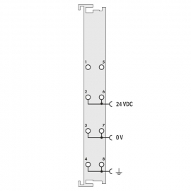 WAGO | 750-602 | POWER SUPPLY; 24 VDC; LIGHT GRAY