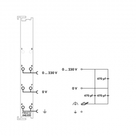 WAGO | 750-612/040-000 | POWER SUPPLY; 0 … 230 V AC/DC; EXTR