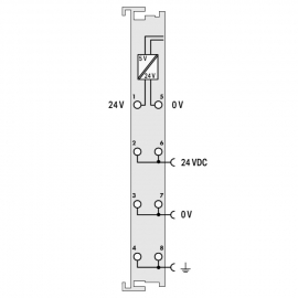 WAGO | 750-613 | SYSTEM POWER SUPPLY; 24 VDC; LIGHT GRAY