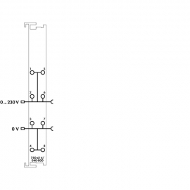 WAGO | 750-614/040-000 | POTENTIAL DISTRIBUTION; 0 … 230 V A