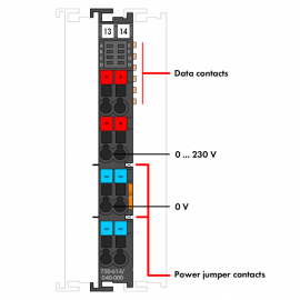 WAGO | 750-614/040-000 | POTENTIAL DISTRIBUTION; 0 … 230 V A