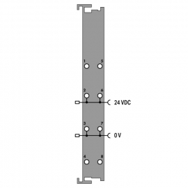 WAGO | 750-624/040-000 | FILTER MODULE FOR FIELD-SIDE POWER