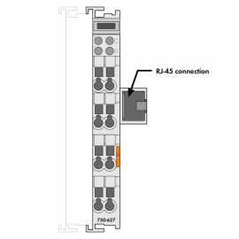 WAGO | 750-627 | BUS EXTENSION END MODULE; LIGHT GRAY