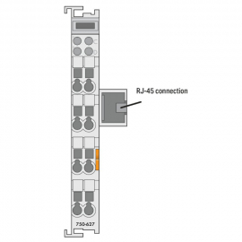 WAGO | 750-627 | BUS EXTENSION END MODULE; LIGHT GRAY