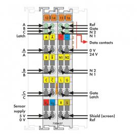 WAGO | 750-637 | INCREMENTAL ENCODER INTERFACE; RS-422; 32 B