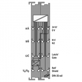 WAGO | 750-637/040-000 | INC. ENCODER 5 VDC,  DARK GRAY