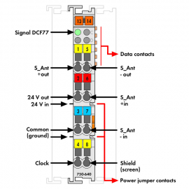 WAGO | 750-640 | REAL-TIME CLOCK MODULE; LIGHT GRAY