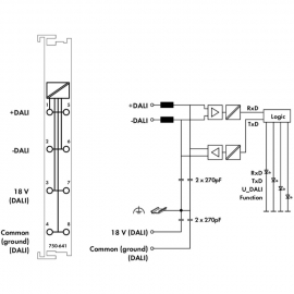 WAGO | 750-641 | DALI/DSI MASTER MODULE; LIGHT GRAY