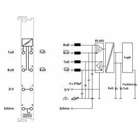 WAGO | 750-653/025-018 | RS-485 SERIAL INTERFACE; 9600 BAUD;