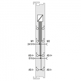 WAGO | 750-655 | AS INTERFACE MASTER; LIGHT GRAY