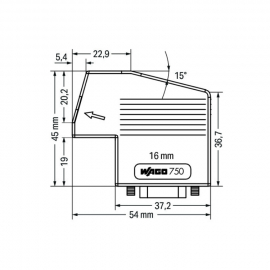 WAGO | 750-962 | INTERBUS FIELDBUS CONNECTOR (OUT); WITH D-S