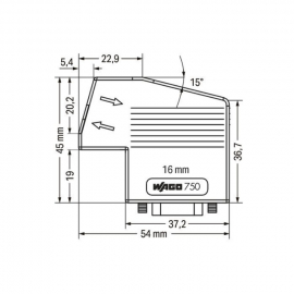 WAGO | 750-963 | FIELDBUS CONNECTOR CANOPEN; WITH D-SUB FEMA