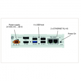 WAGO | 752-9400 | EDGE COMPUTER; 2 X ETHERNET, 4 X USB, HDMI