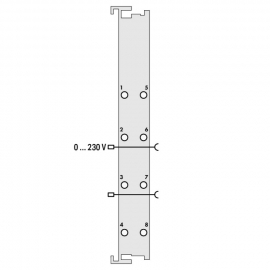 WAGO | 753-1629 | SPACER MODULE; ACTIVE; LIGHT GRAY