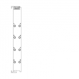 WAGO | 753-1629/000-001 | SPACER MODULE; ACTIVE; WITHOUT POW