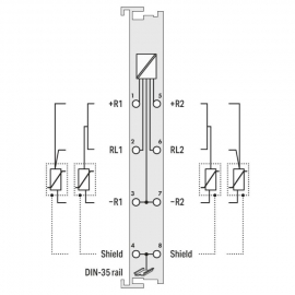 WAGO | 753-461 | 2-CHANNEL ANALOG INPUT; FOR PT100/RTD RESIS