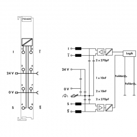 WAGO | 753-635 | DIGITAL IMPULSE INTERFACE; LIGHT GRAY