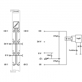 WAGO | 753-638 | 2 UP/DOWN COUNTER; 16 BITS; 500 HZ; LIGHT G