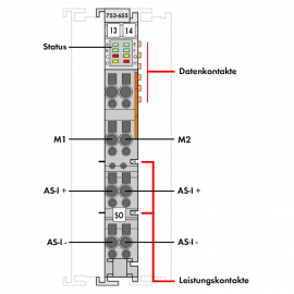 WAGO | 753-655 | AS INTERFACE MASTER; LIGHT GRAY