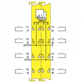 FAIL-SAFE 8-CHANNEL DIGITAL INPUT; 24 VDC; PROFISA