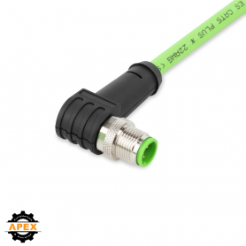 WAGO | 756-1202/060-100 | ETHERNET/PROFINET CABLE, ANGLED; 1