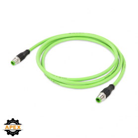 ETHERNET/PROFINET CABLE, STRAIGHT; 2 M; FITTED ON BOTH ENDS;