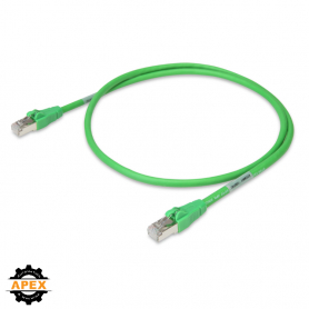 ETHERNET CABLE; CAT. 6A; RJ45, AXIAL LOCKING; RJ45, AXIAL LO