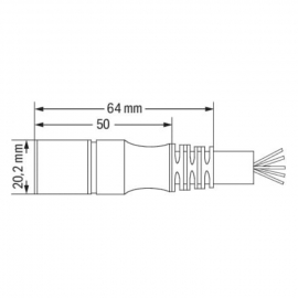 WAGO | 756-3205/140-050 | CONNECTING CABLE; FOR THE CONNECTI