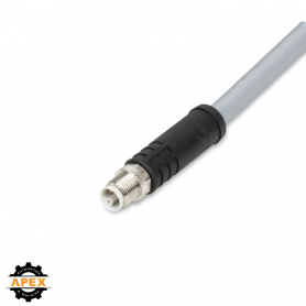 POWER CABLE; M12L PLUG; STRAIGHT; 5-POLE; LENGTH: 2 M