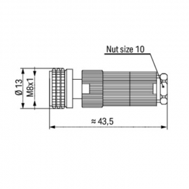 WAGO | 756-9112/030-000 | CONNECTORS FOR SENSOR/ACTUATOR CAB