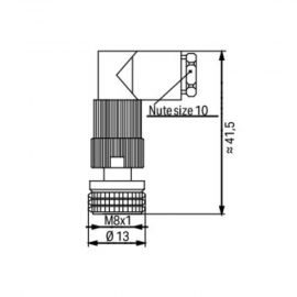 WAGO | 756-9115/030-000 | CONNECTORS FOR SENSOR/ACTUATOR CAB